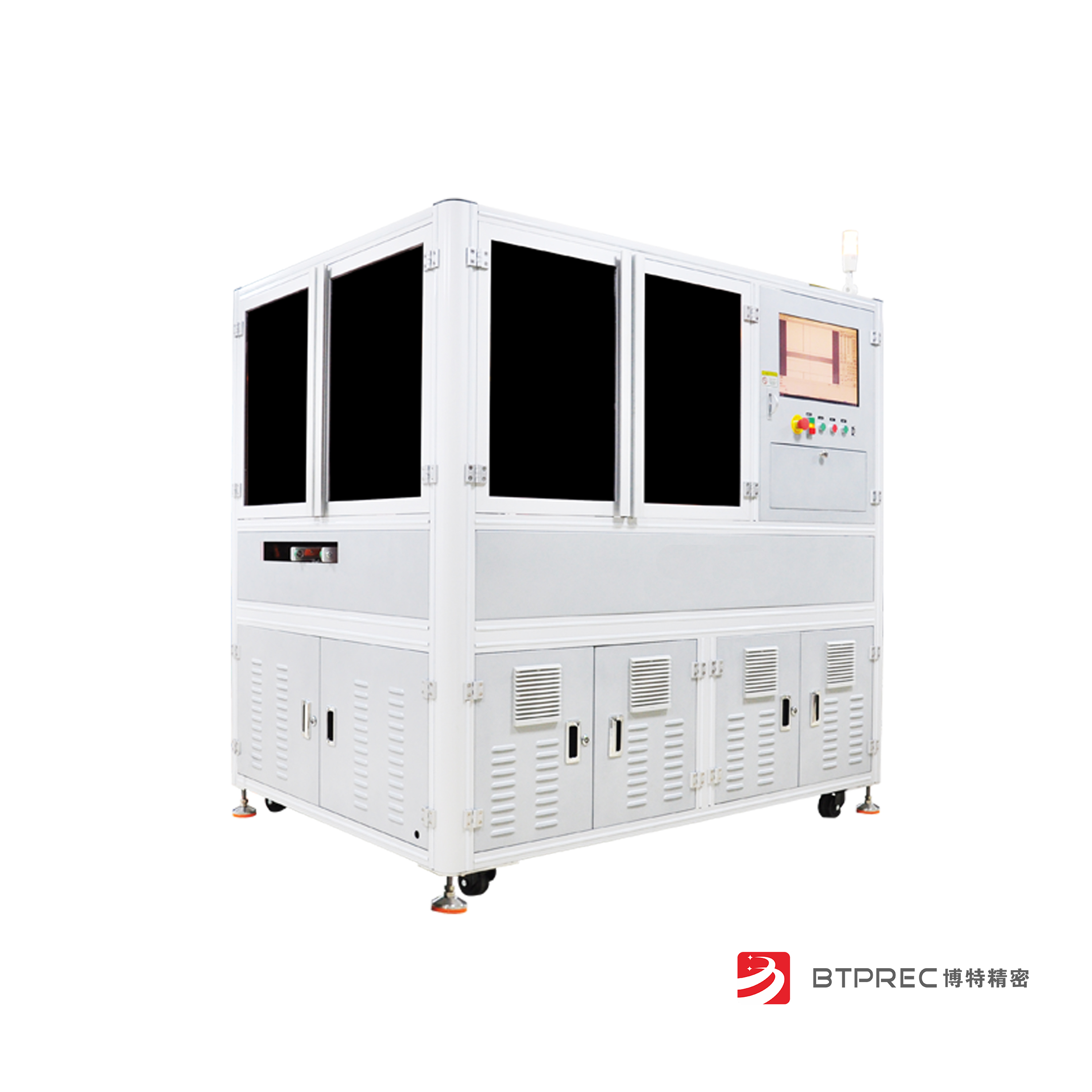 博特精密在線式 PCB 激光鐳雕機